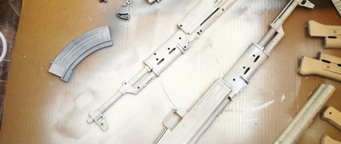 Wie man eine AK47-Lampe herstellt