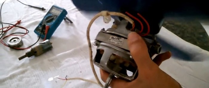 כיצד להפוך מנוע מגנרטור לגנרטור