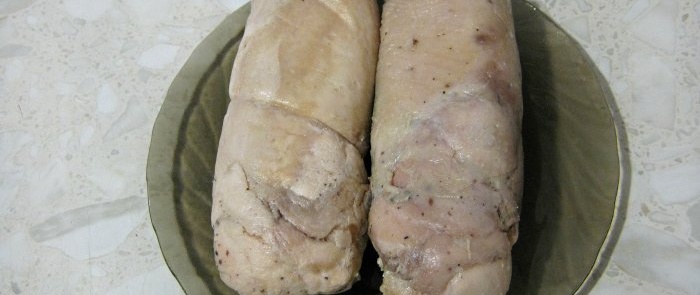 Saftiges Hähnchenbrötchen mit Knoblauch kochen