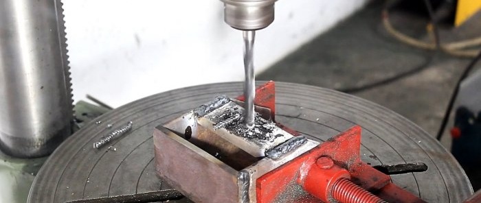Sådan laver du en kraftfuld skruestik fra et diamantskruestik