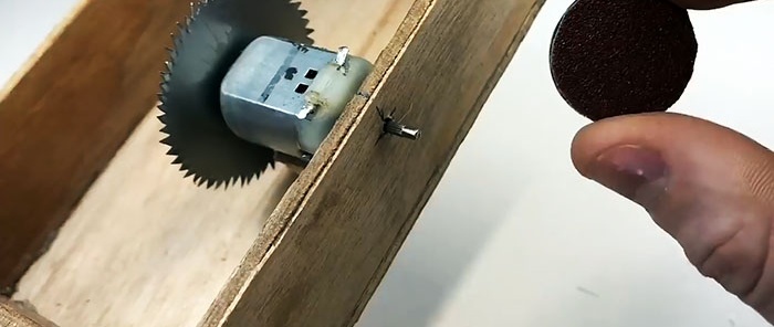 Kā izveidot miniatūru 2 vienā riņķveida slīpmašīnu modelēšanai