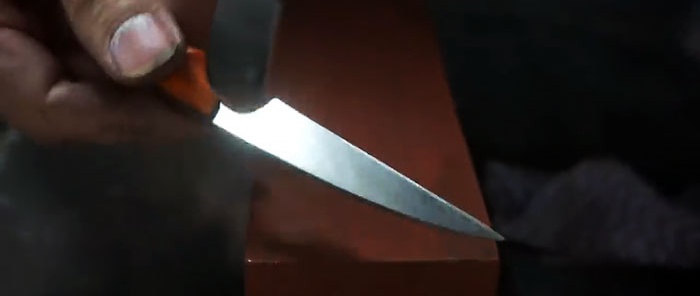 How to make a knife from broken scissors