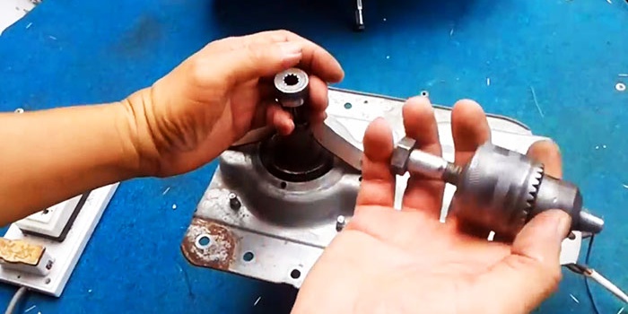איך להכין מכונת קידוח מג'ק ומנוע מכונת כביסה