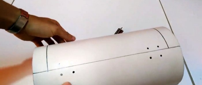 Cách làm hộp đựng dụng cụ từ ống nhựa PVC