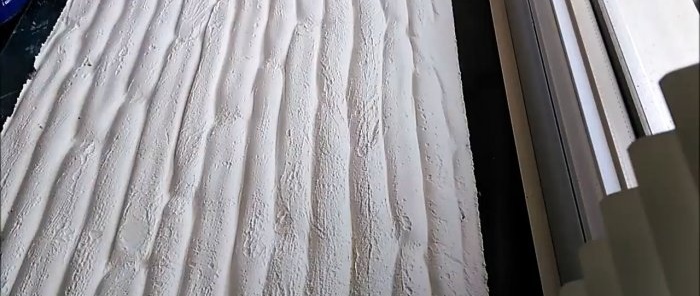 Како направити текстурирани ваљак да имитира бамбус користећи кит