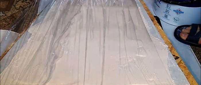 איך להכין רולר בעל מרקם לחיקוי במבוק באמצעות שפכטל