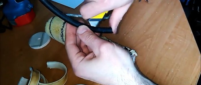 איך להכין רולר בעל מרקם לחיקוי במבוק באמצעות שפכטל