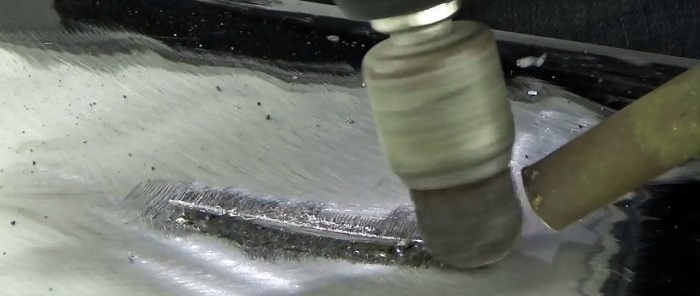 Cara memateri aluminium dengan timah biasa