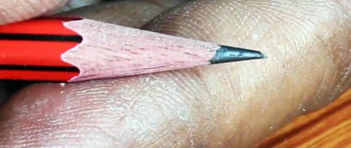 How to make a soldering iron from a pencil
