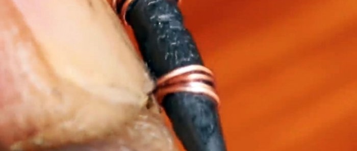 Cara membuat besi pematerian dari pensel