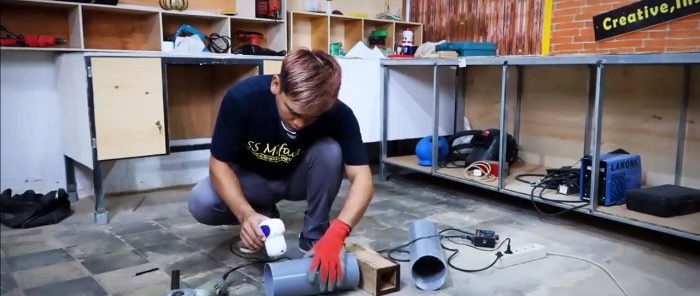 Como fazer uma caixa de ferramentas com tubo de PVC