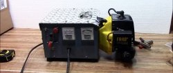 Punjač-generator iz trimer motora