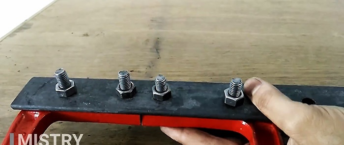 A simple way to lengthen a clamp