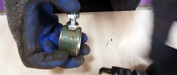 Rychlé nůžky na kov poháněné elektrickou vrtačkou