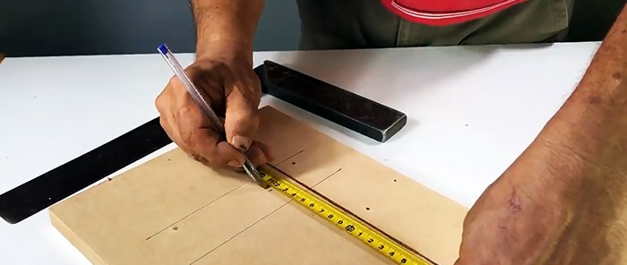 Како направити компактну кружну тестеру од бушилице са подесивом дубином сечења