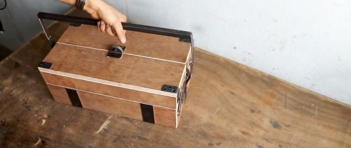 Instrumentu kastes organizatora izgatavošana ar savām rokām