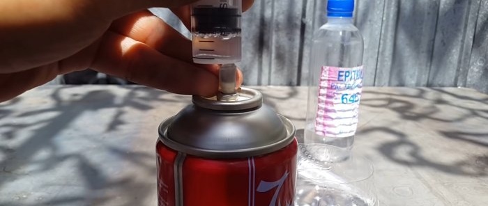 Jak przepompować płyn do puszki bez żadnych przeróbek