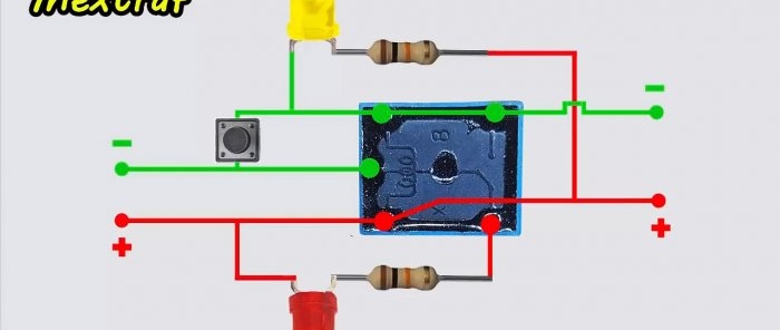 Protection simple contre les courts-circuits avec un seul relais