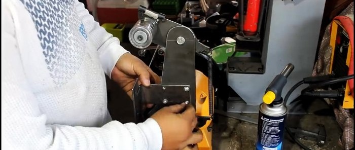 Hvordan lage en kvern fra en slipemaskin