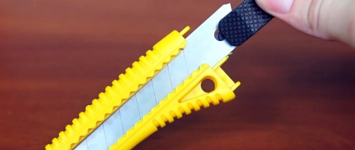 Cara membuat gergaji dari pisau alat tulis