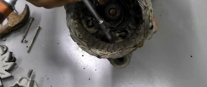 Hvordan lage en kraftig motor fra en bilgenerator