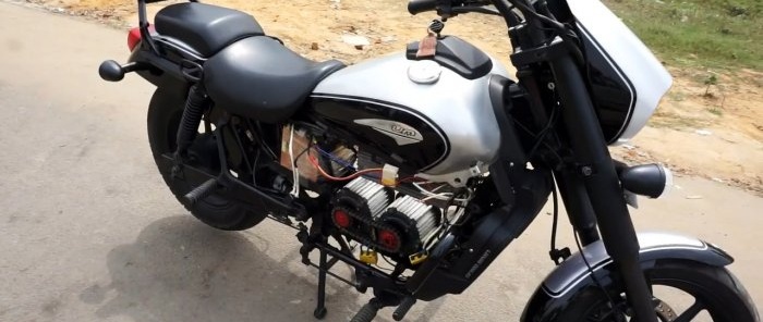Cómo convertir una motocicleta en una bicicleta eléctrica con una velocidad de 80 mph