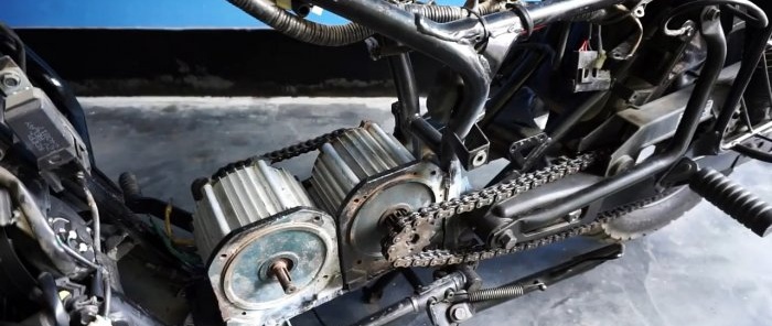 Πώς να μετατρέψετε μια μοτοσυκλέτα σε ηλεκτρικό ποδήλατο με ταχύτητα 80 mph