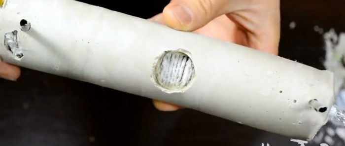 Sızdırmazlık tabancasından plastiği eritmek için bir ekstruder nasıl yapılır