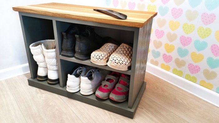 DIY cabinet ng sapatos