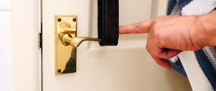 4 طرق لقفل باب داخلي بدون قفل
