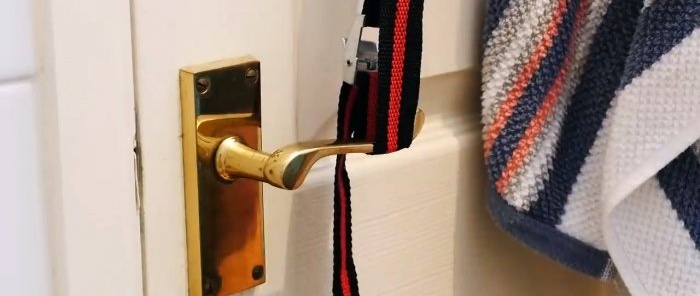 4 maneiras de trancar uma porta interna sem fechadura