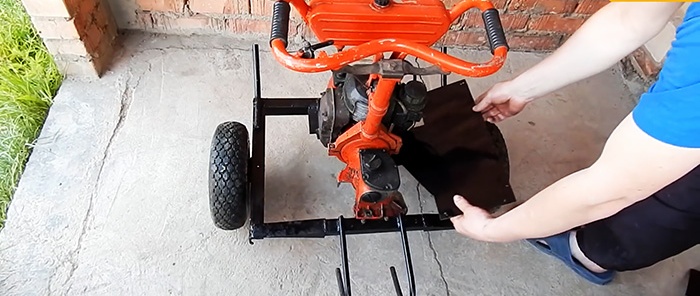 Cómo hacer un cortacésped potente con una motosierra vieja que cortará cualquier vegetación
