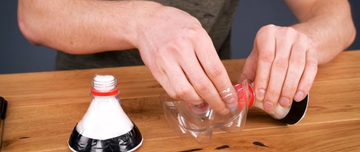 Hogyan készítsünk légzőkészüléket műanyag palackokból