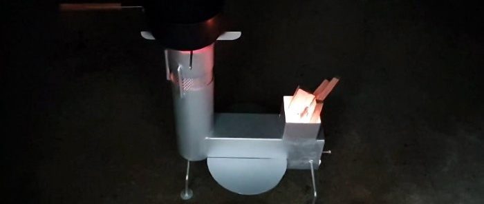 Cara Membuat Dapur Roket Mudah dan Pelbagai Fungsi