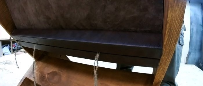 Jak zrobić fajny fotel wypoczynkowy za pomocą prostych narzędzi