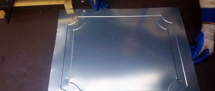 How to make a machine for creating stiffeners on sheet metal