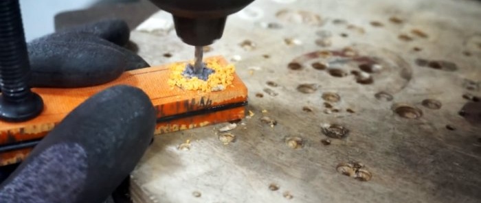 كيفية صنع سكين جيب قابل للطي من مقص مكسور