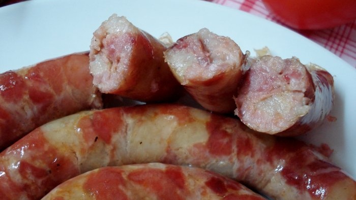Homemade Ukrainian sausage simpleng step-by-step na recipe