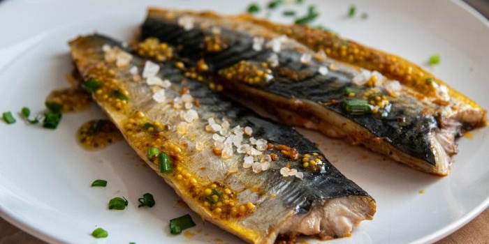 Baked mackerel or The most delicious and healthy fish dish recipe