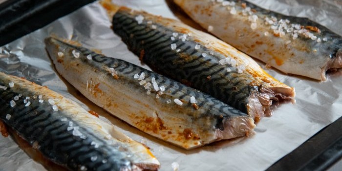Baked mackerel or The most delicious and healthy fish dish recipe