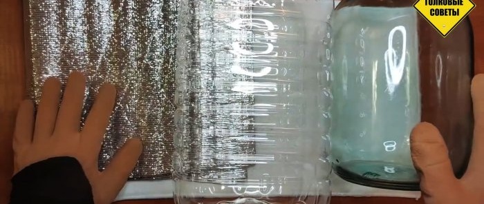 Kaip greitai pagaminti didelį termosą iš trijų litrų stiklainio