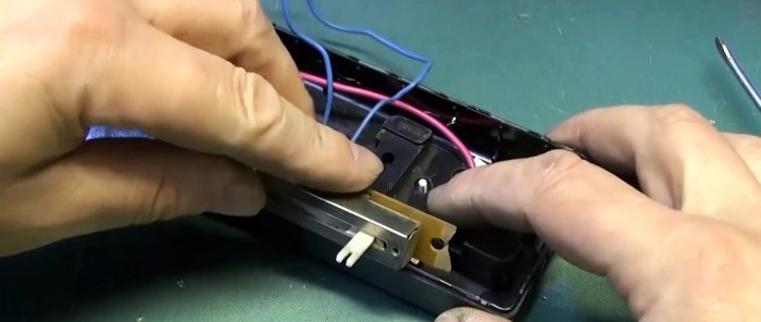How to make a power regulator for a power tool from an old vacuum cleaner