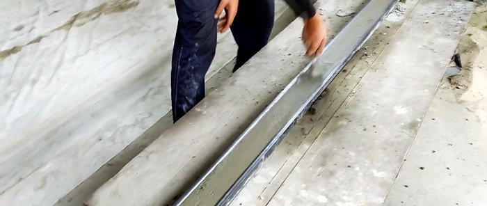 Hur man gör armerade betongpelare för hushållsbehov