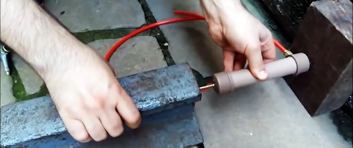 Kako napraviti pneumatski cilindar od PVC cijevi
