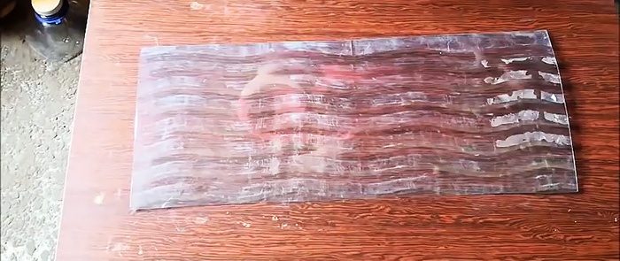 How to easily make plastic sheets from PET bottles