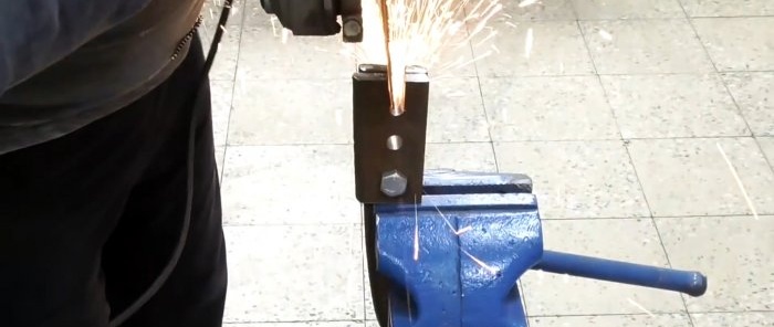 Cara membuat gunting tuas untuk memotong rod dan wayar