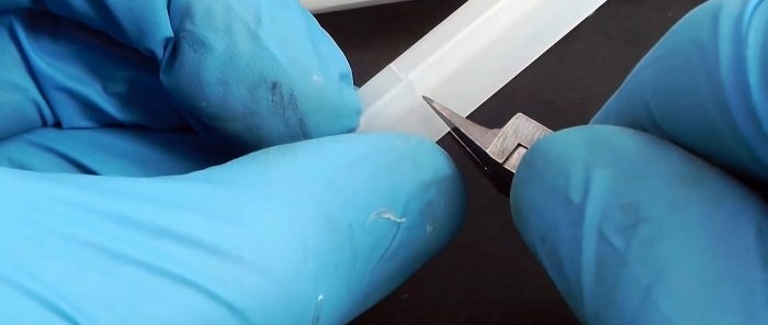 How to make a simple mini airbrush from syringes
