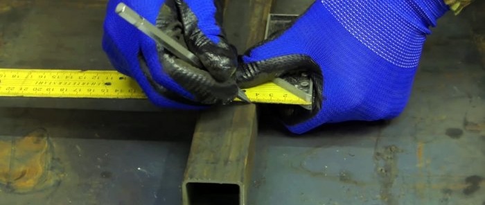 3 modi per saldare un tubo profilato ad angolo retto