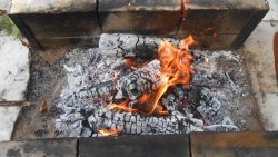 Jak dobře využít popel po požáru na chatě?