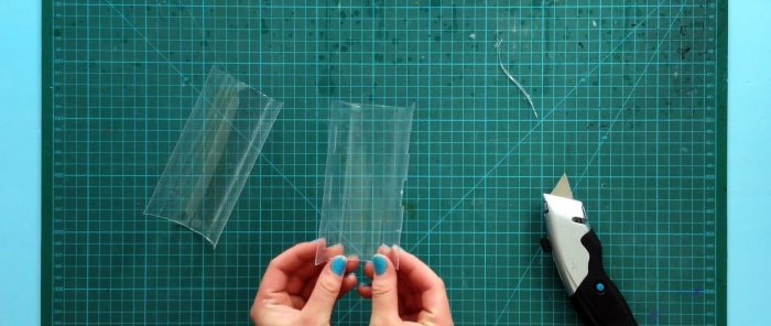 Plastik şişelerden çatı kiremitleri nasıl yapılır